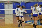 Volleyball vs Emerson  Wheaton College Women's Volleyball vs Emerson College. - Photo by Keith Nordstrom : Wheaton, Volleyball, VB2019
